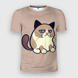 Мужская спорт-футболка Великий Grumpy Cat