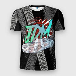 Мужская спорт-футболка JDM Nissan GTR R34 Nismo