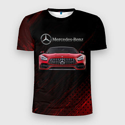 Мужская спорт-футболка Mercedes Benz AMG