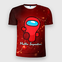 Мужская спорт-футболка Hello Impostor