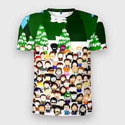 Мужская спорт-футболка Южный Парк South Park