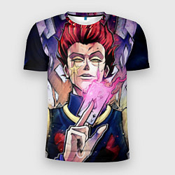 Футболка спортивная мужская Хисока Hunter x Hunter, цвет: 3D-принт