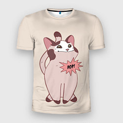 Мужская спорт-футболка Pop Cat