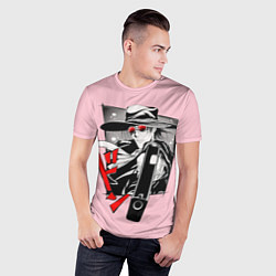 Футболка спортивная мужская Hellsing Хеллсинг, цвет: 3D-принт — фото 2