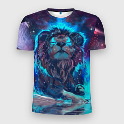 Мужская спорт-футболка Galaxy Lion