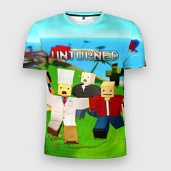 Футболка спортивная мужская UNTURNED, цвет: 3D-принт