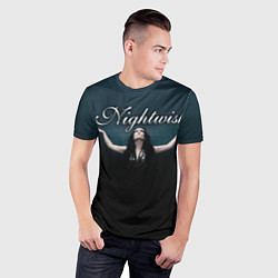 Футболка спортивная мужская Nightwish with Tarja, цвет: 3D-принт — фото 2