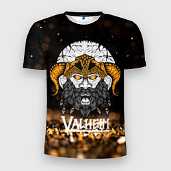 Мужская спорт-футболка Valheim Viking Gold