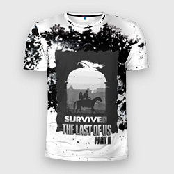 Мужская спорт-футболка The Last of US SURVIVE
