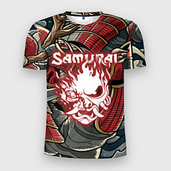 Мужская спорт-футболка SAMURAI CYBERPUNK NINJA