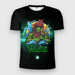 Мужская спорт-футболка Valheim повелитель морей