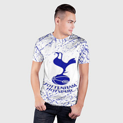 Футболка спортивная мужская Tottenham, цвет: 3D-принт — фото 2