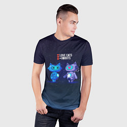 Футболка спортивная мужская Love, Death and Robots Любовь, Смерть и Роботы Z, цвет: 3D-принт — фото 2