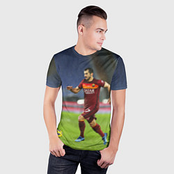 Футболка спортивная мужская Генрих Мхитарян, цвет: 3D-принт — фото 2
