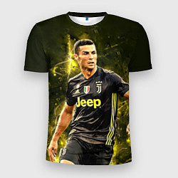 Мужская спорт-футболка Cristiano Ronaldo Juventus