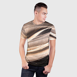 Футболка спортивная мужская МлеЧныЙ Путь, цвет: 3D-принт — фото 2