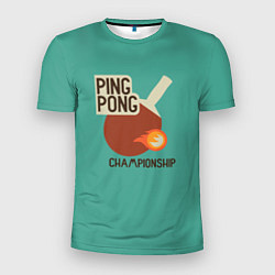 Мужская спорт-футболка Ping-pong