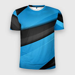 Мужская спорт-футболка Blue Sport Style