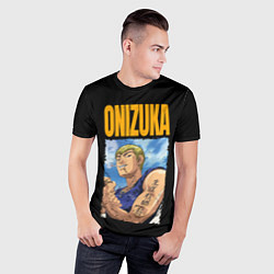 Футболка спортивная мужская Onizuka, цвет: 3D-принт — фото 2