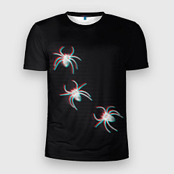 Мужская спорт-футболка ПАУКИ ГЛИТЧ GLITCH SPIDERS