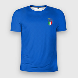 Футболка спортивная мужская Форма сборной Италии, цвет: 3D-принт