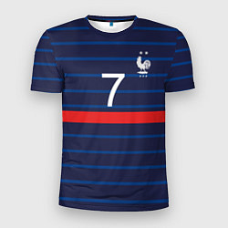 Мужская спорт-футболка Гризман футболист Франция