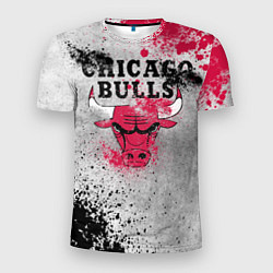 Футболка спортивная мужская CHICAGO BULLS 8, цвет: 3D-принт