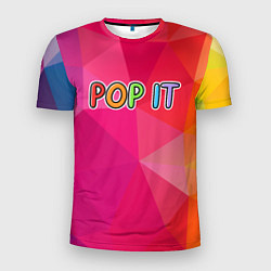 Футболка спортивная мужская POP IT ПОП ИТ Z, цвет: 3D-принт