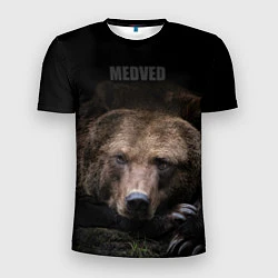 Мужская спорт-футболка Русский MEDVED