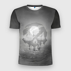 Мужская спорт-футболка Пираты в море