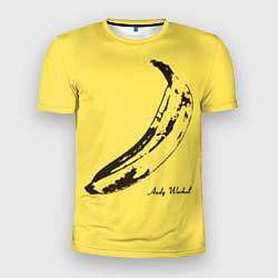 Футболка спортивная мужская Энди Уорхол - Банан, цвет: 3D-принт