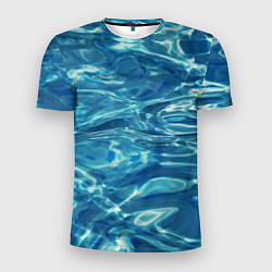 Мужская спорт-футболка Чистая вода