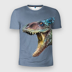 Мужская спорт-футболка Хищный динозавр Dino Z