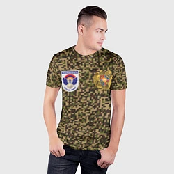 Футболка спортивная мужская Вооруженные силы Армении, цвет: 3D-принт — фото 2