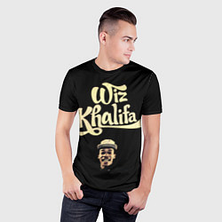 Футболка спортивная мужская Wiz Khalifa, цвет: 3D-принт — фото 2
