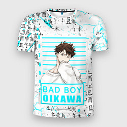 Футболка спортивная мужская ТООРУ ОЙКАВА OIKAWA TORU, цвет: 3D-принт