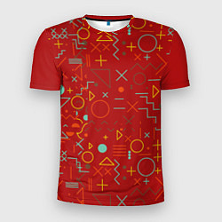 Мужская спорт-футболка Mathematics Geometry Geometric