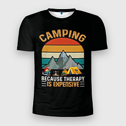 Футболка спортивная мужская Camping, цвет: 3D-принт
