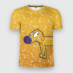 Мужская спорт-футболка КОТОПЕС Пес спереди