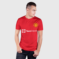 Футболка спортивная мужская Джейдон Санчо форма Манчестер Юнайтед 20212022, цвет: 3D-принт — фото 2