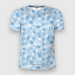 Мужская спорт-футболка Морозное Снежное Утро