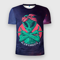 Мужская спорт-футболка Инопланетянин Гангста