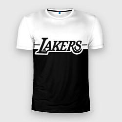 Футболка спортивная мужская Kobe Bryant - Los Angeles Lakers, цвет: 3D-принт