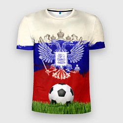 Мужская спорт-футболка Российский футбол