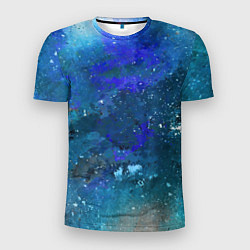 Мужская спорт-футболка Космическое облако