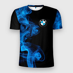Мужская спорт-футболка BMW Дым