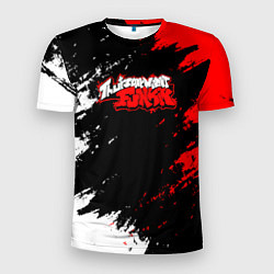 Мужская спорт-футболка Friday Night Funkin - логотип игры