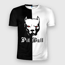 Футболка спортивная мужская Pit Bull боец, цвет: 3D-принт