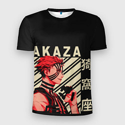 Мужская спорт-футболка Клинок демонов Akaza