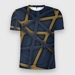 Мужская спорт-футболка 3Д абстракция KVIks